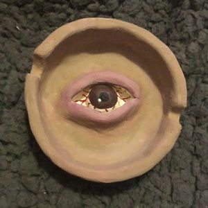 realistic eye incense stand/ashtray